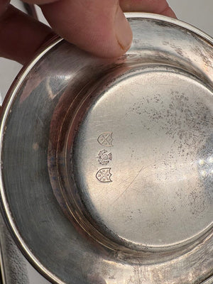 Scottish Sterling Silver Small Dish 4"