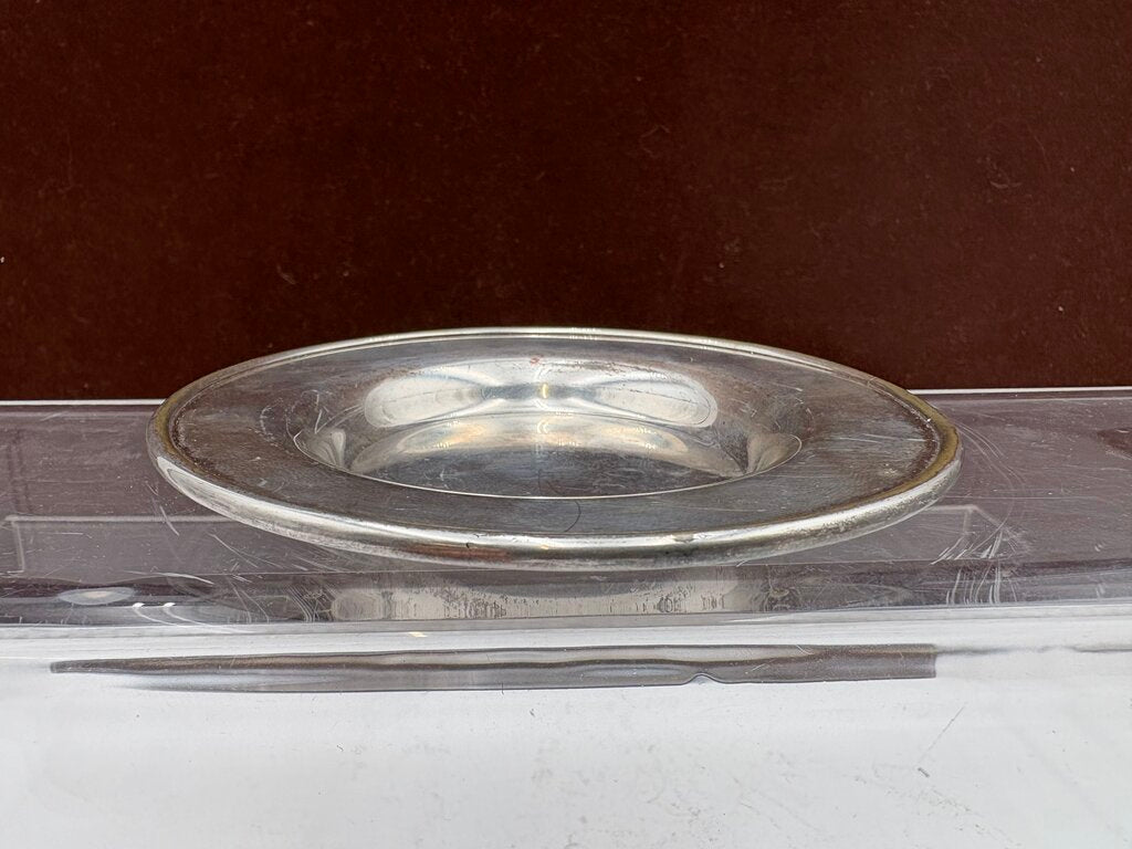 Scottish Sterling Silver Small Dish 4"