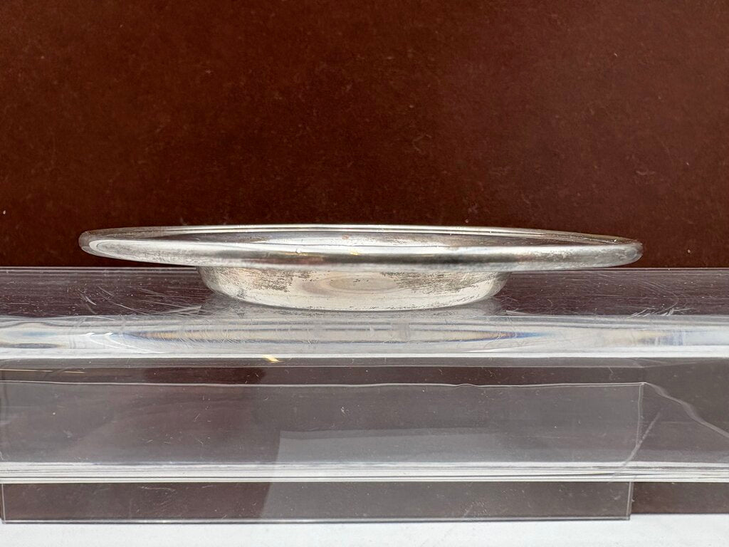Scottish Sterling Silver Small Dish 4"