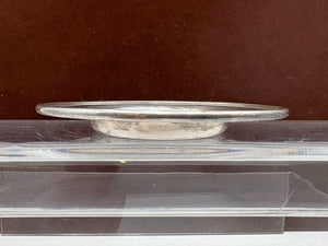 Scottish Sterling Silver Small Dish 4"