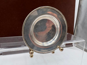 Scottish Sterling Silver Small Dish 4"
