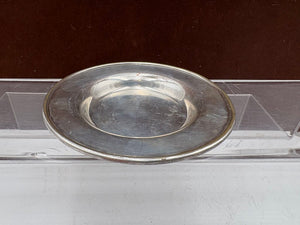 Scottish Sterling Silver Small Dish 4"