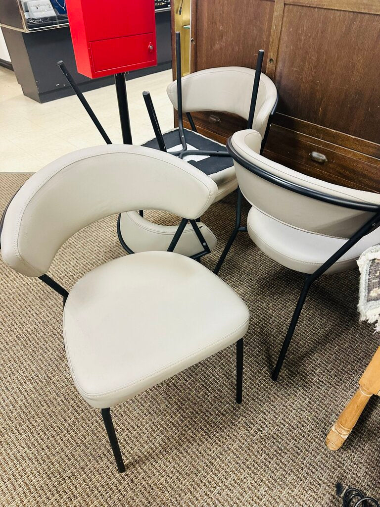 Modern Leather Dining Chair (set of 4)