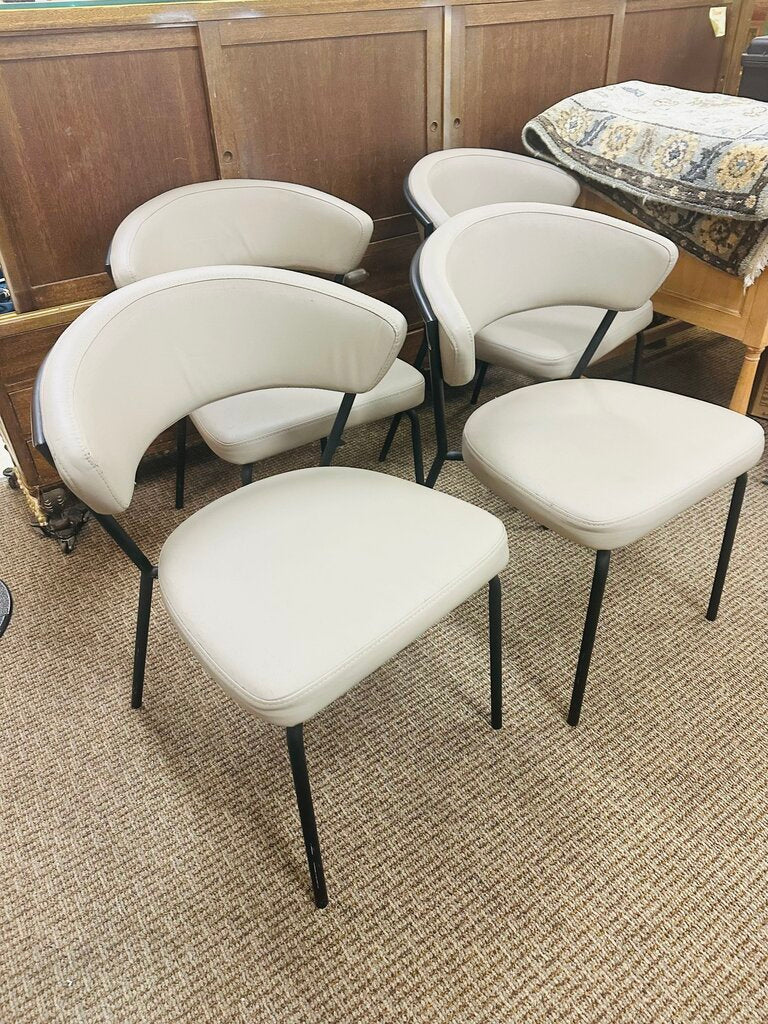 Modern Leather Dining Chair (set of 4)