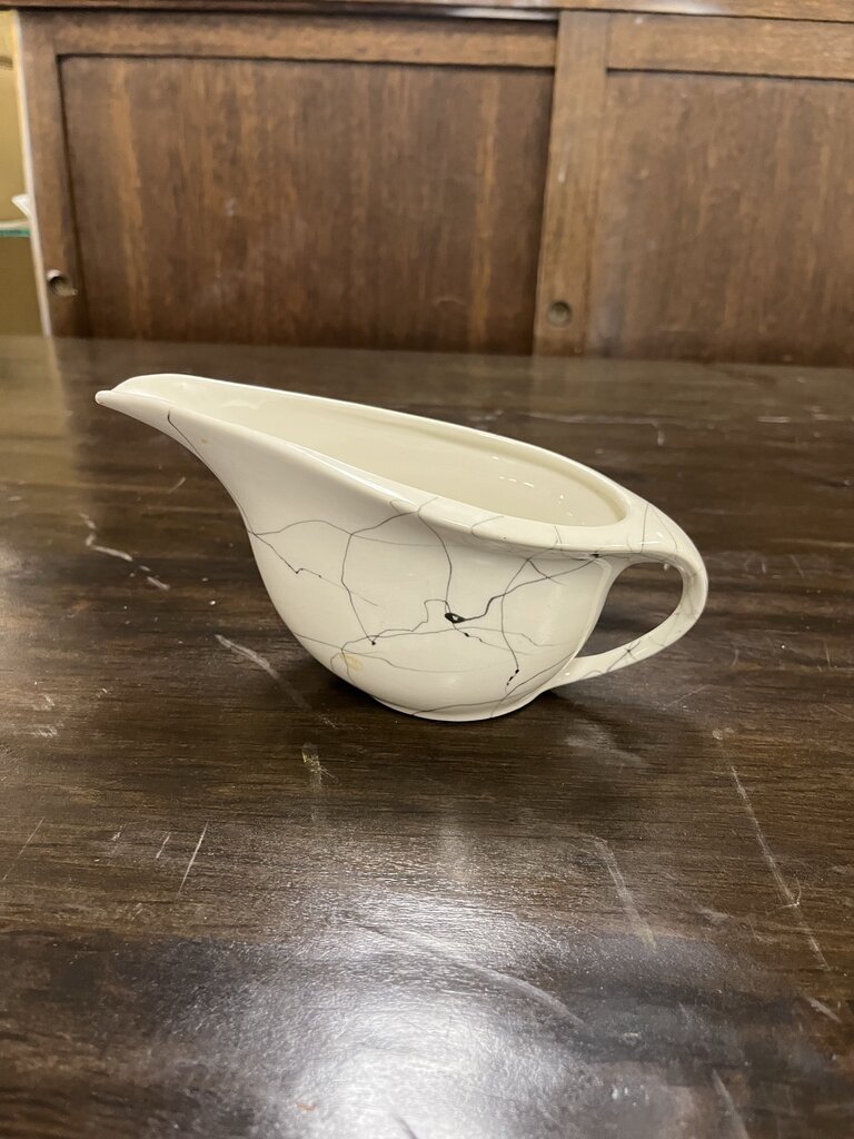 Carrara Modern White by Iroquois Gravy Boat