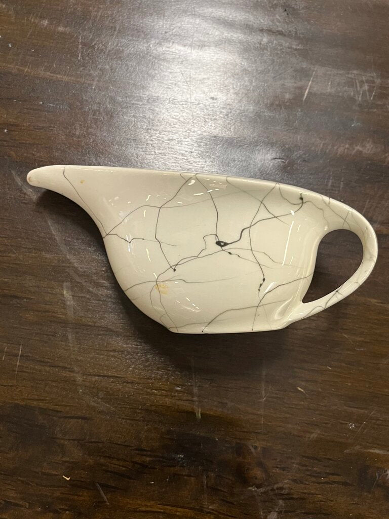 Carrara Modern White by Iroquois Gravy Boat