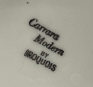 Carrara Modern White by Iroquois Turkey Platter 17.5