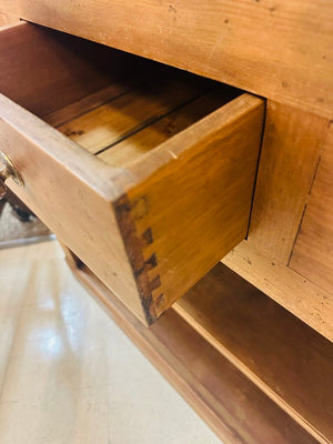 Pine Arched Corner Open Bookcase 39x15x90