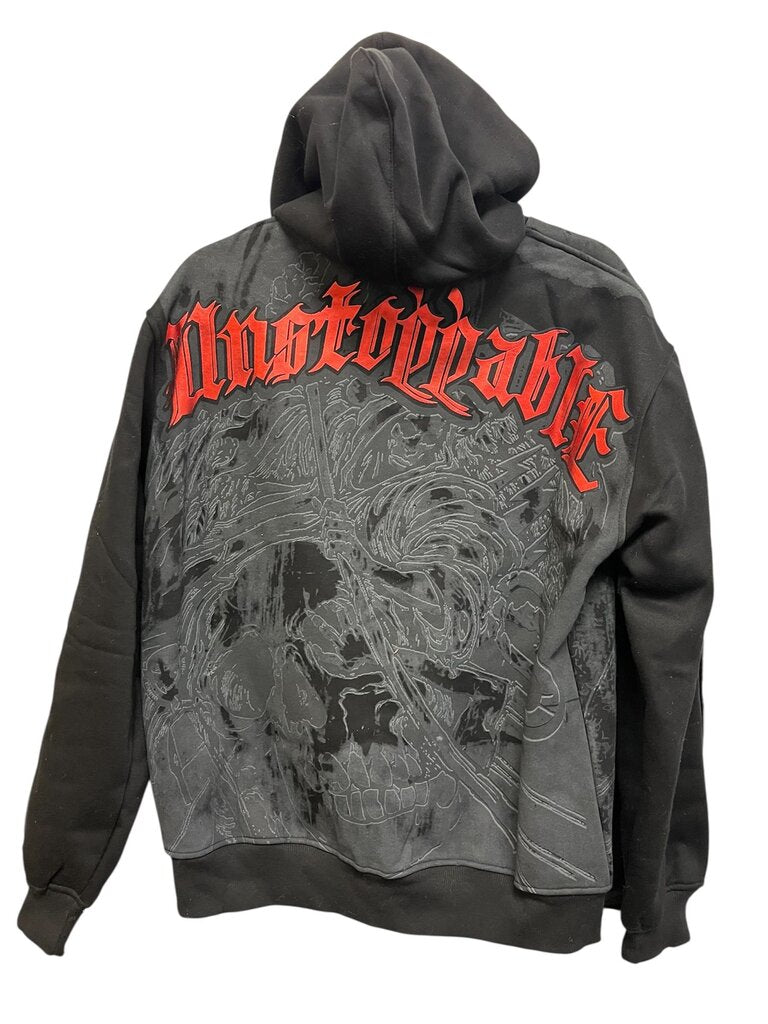 Vintage ECKO Unltd MMA Black & Red Hoodie M