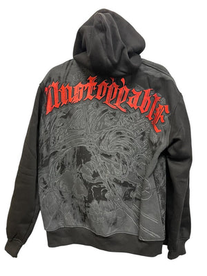 Vintage ECKO Unltd MMA Black & Red Hoodie M