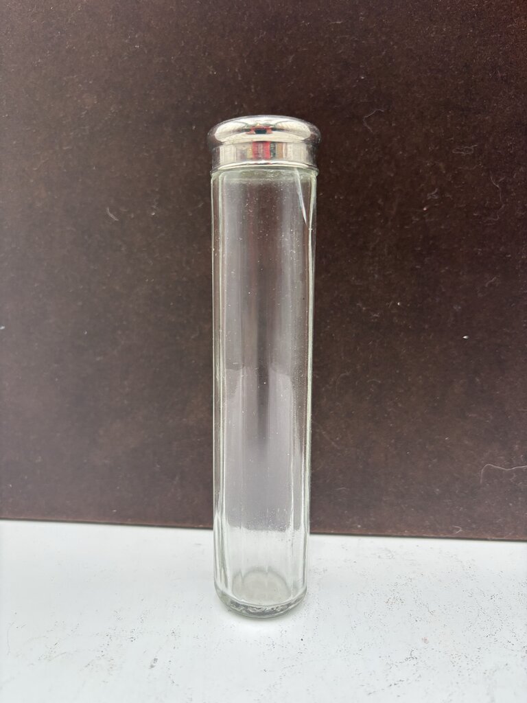 Vintage Facetted Glass Spice Shaker (2Pcs)