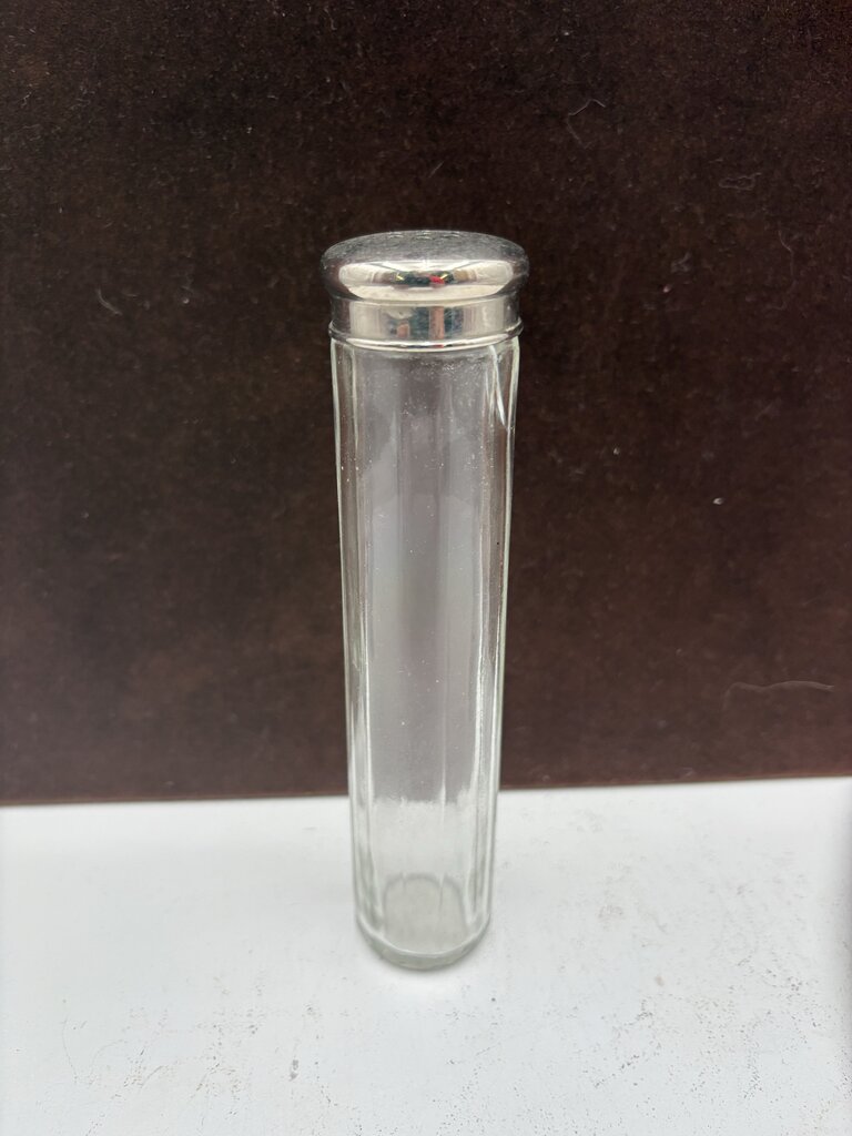 Vintage Facetted Glass Spice Shaker (2Pcs)