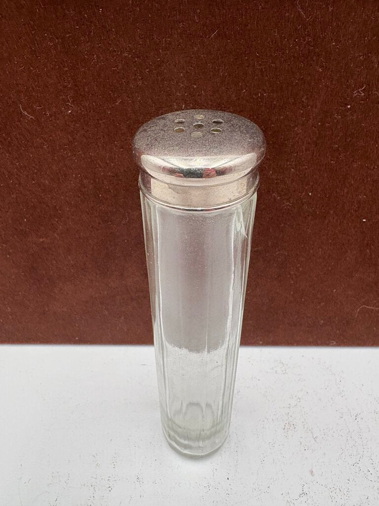Vintage Facetted Glass Spice Shaker (2Pcs)