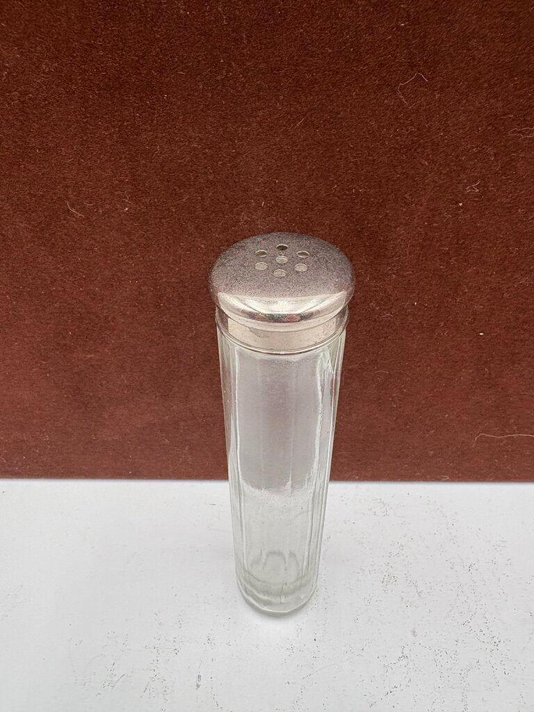 Vintage Facetted Glass Spice Shaker (2Pcs)