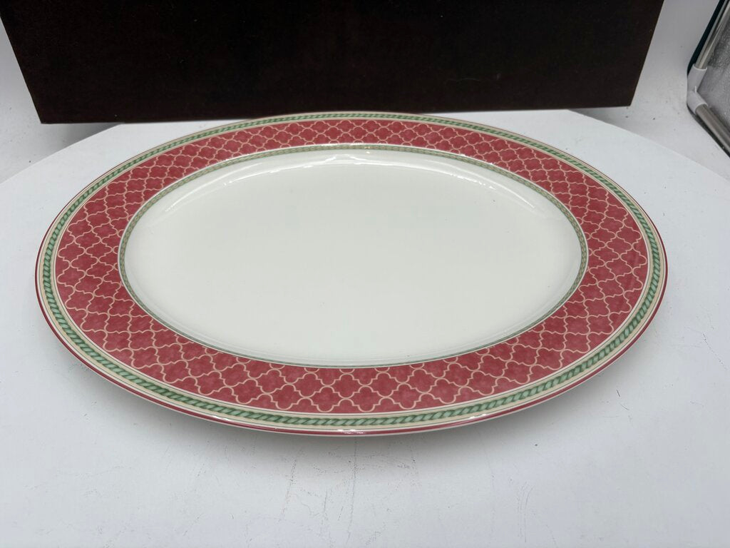 Fitz & Floyd Classic Choices Sonoma Oval Platter 17"