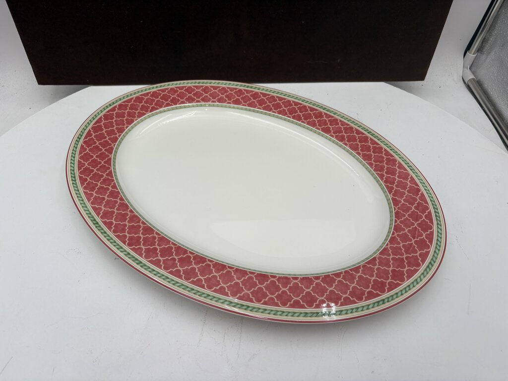 Fitz & Floyd Classic Choices Sonoma Oval Platter 17"
