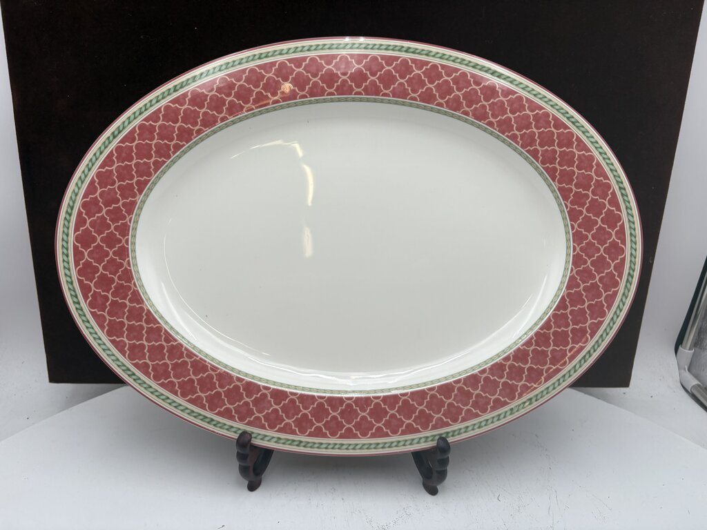 Fitz & Floyd Classic Choices Sonoma Oval Platter 17"