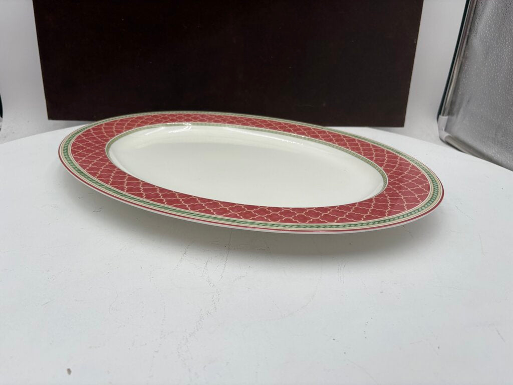 Fitz & Floyd Classic Choices Sonoma Oval Platter 17"