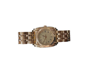 Accutron Gold Toned Stainless Steel Women's Watch 531075