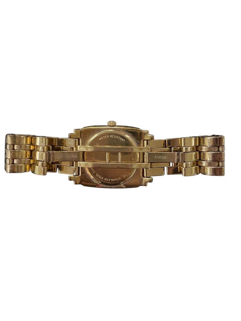 Accutron Gold Toned Stainless Steel Women's Watch 531075
