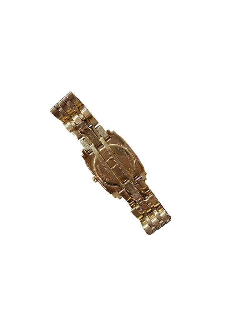 Accutron Gold Toned Stainless Steel Women's Watch 531075