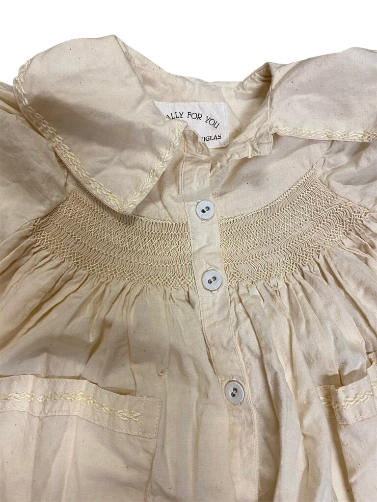 Childs Victorian Smocked Dress & Bloomers