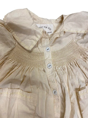 Childs Victorian Smocked Dress & Bloomers