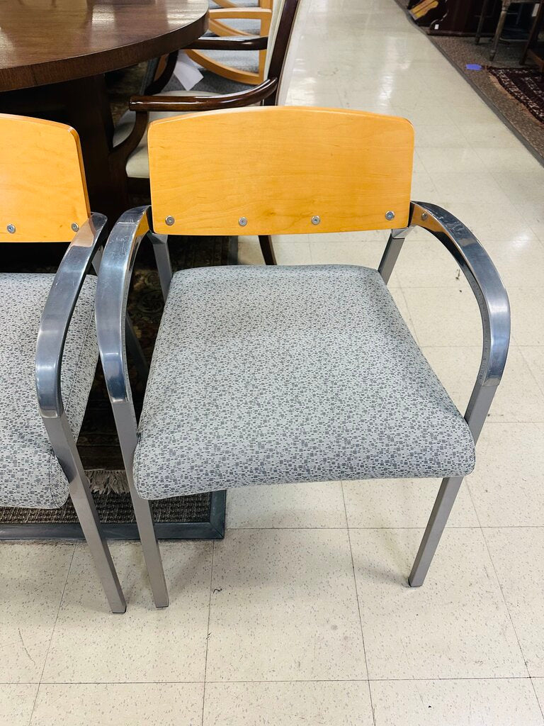 Contemporary Aurora Kimball Guest Chairs ( set of 4)