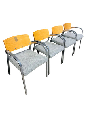 Contemporary Aurora Kimball Guest Chairs ( set of 4) by Miss Daisy's Consignment & Auction House