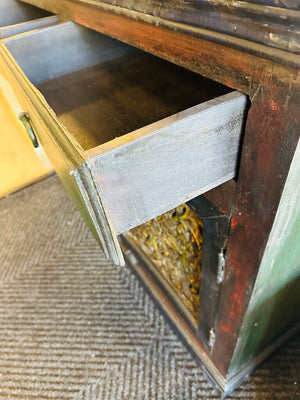 Arvada Carved Mango Sideboard Cabinet 45x17x36