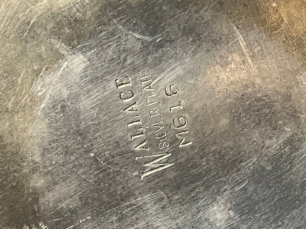 Wallace Silverplate Syrup Pitcher Model M616