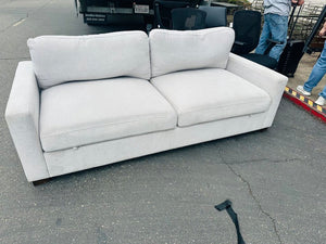 Thomasville Lambert Fabric Sofa With Storage Seats