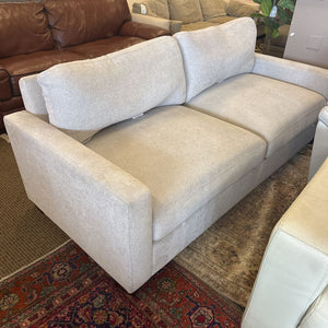 Thomasville Lambert Fabric Sofa With Storage Seats