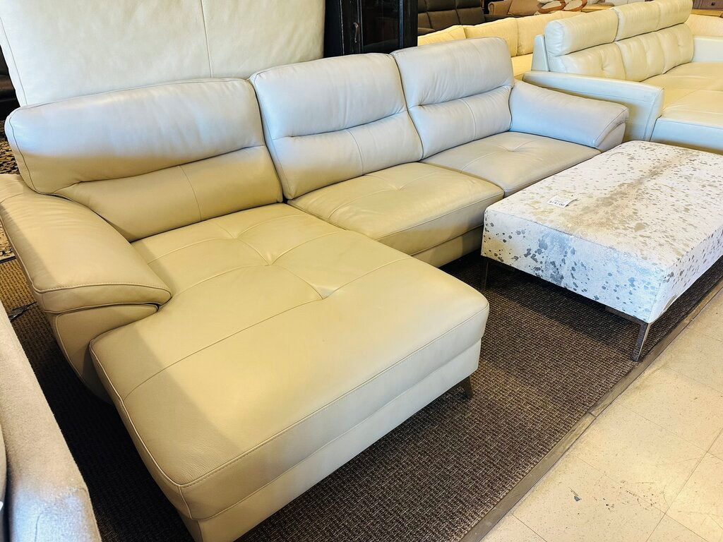 Abbyson 2 Piece Sectional Sofa 119 X 63 X 36