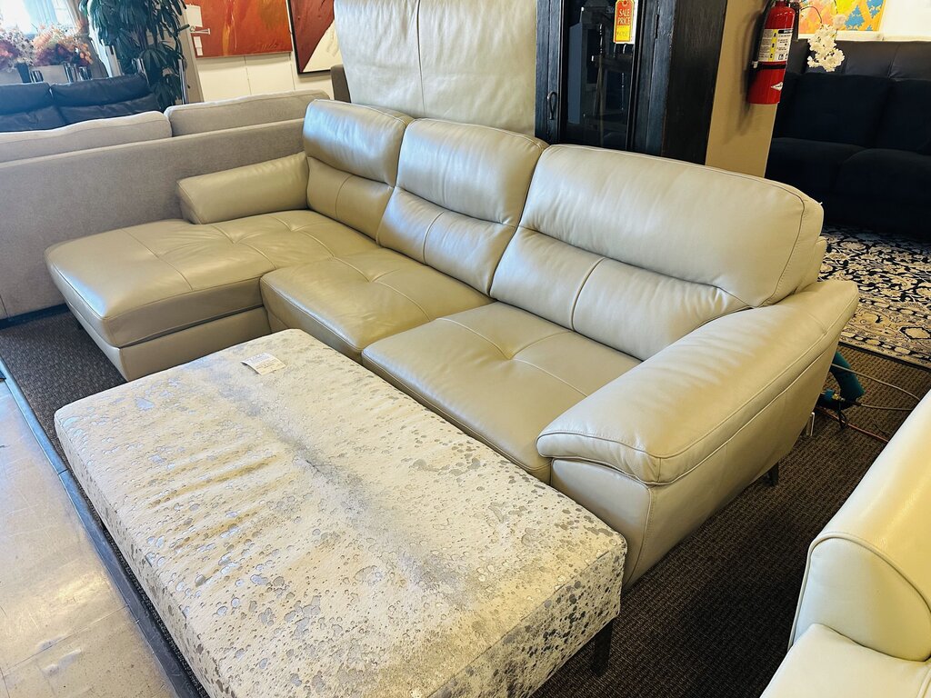Abbyson 2 Piece Sectional Sofa 119 X 63 X 36