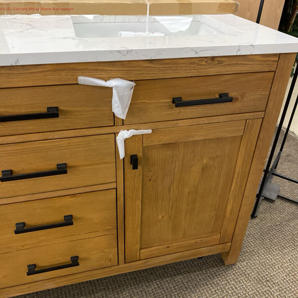 Studio Jasper Double Vanity Sink 54x22x34 Orig: $1600