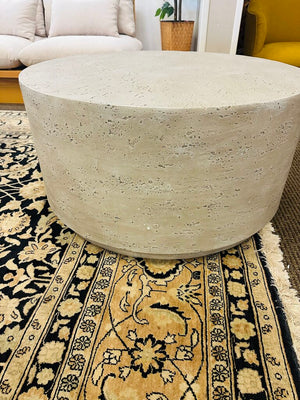 Vision Art Round Patio Coffee Table MSRP $999(36x18)