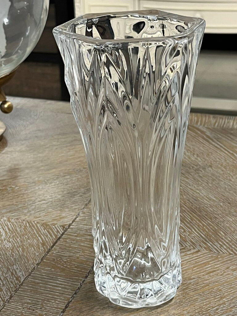 Tall Glass Vase 9 Inch