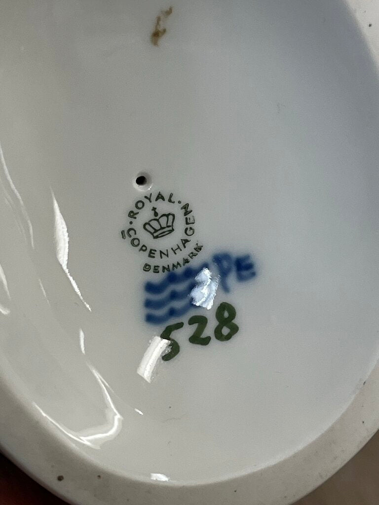 Royal Copenhagen Girl With Goose Porcelain