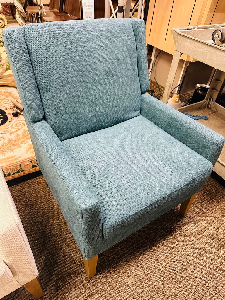Colamy Blue Upholstered Accent Chair