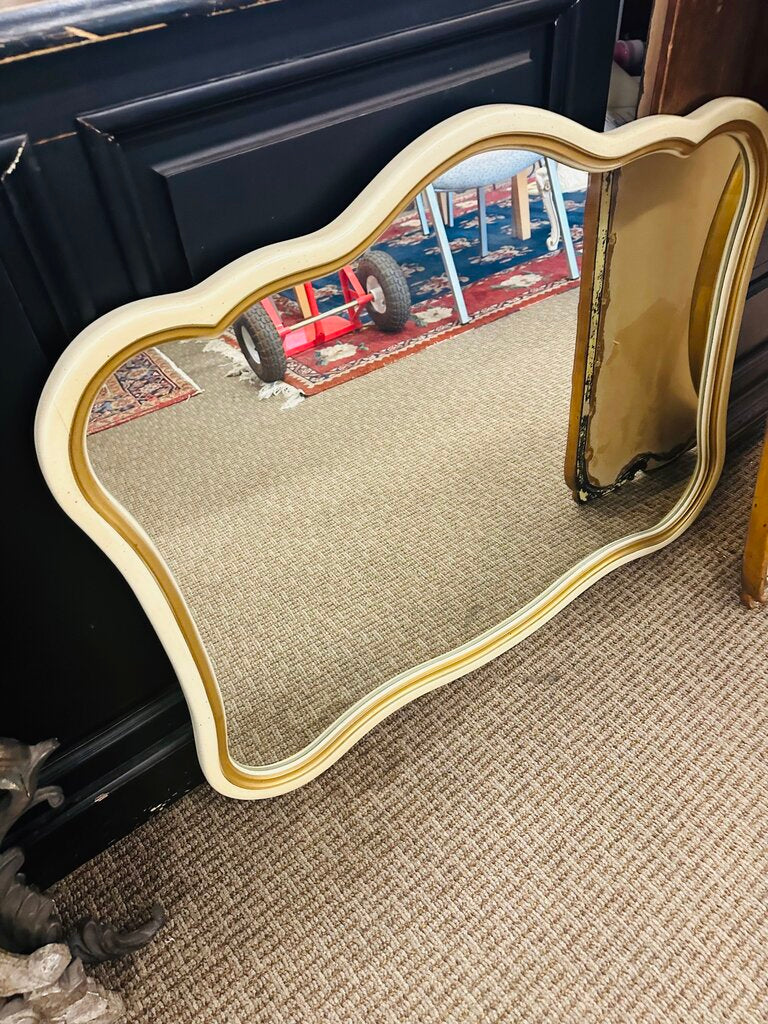 Vintage French Provincial Mirror 38x30