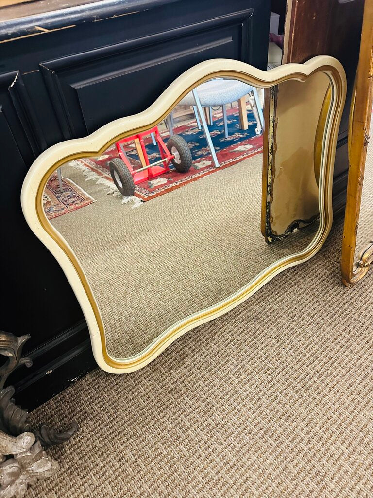 Vintage French Provincial Mirror 38x30