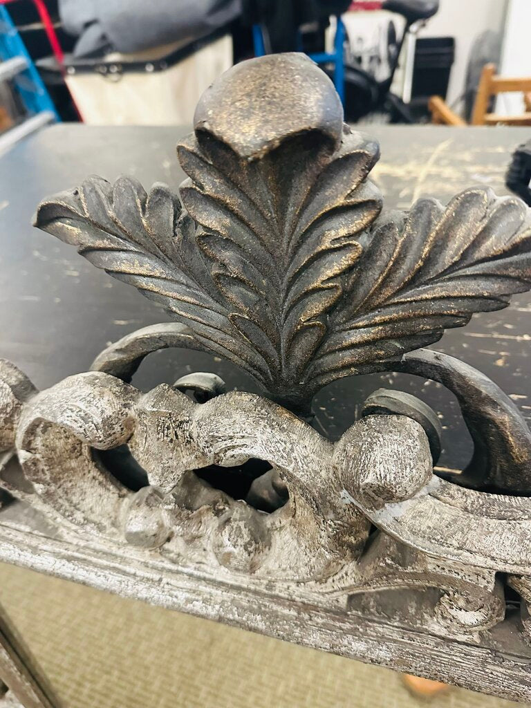 Uttermost Corliss Beveled Mirror With Ornate Metal Frame30x45