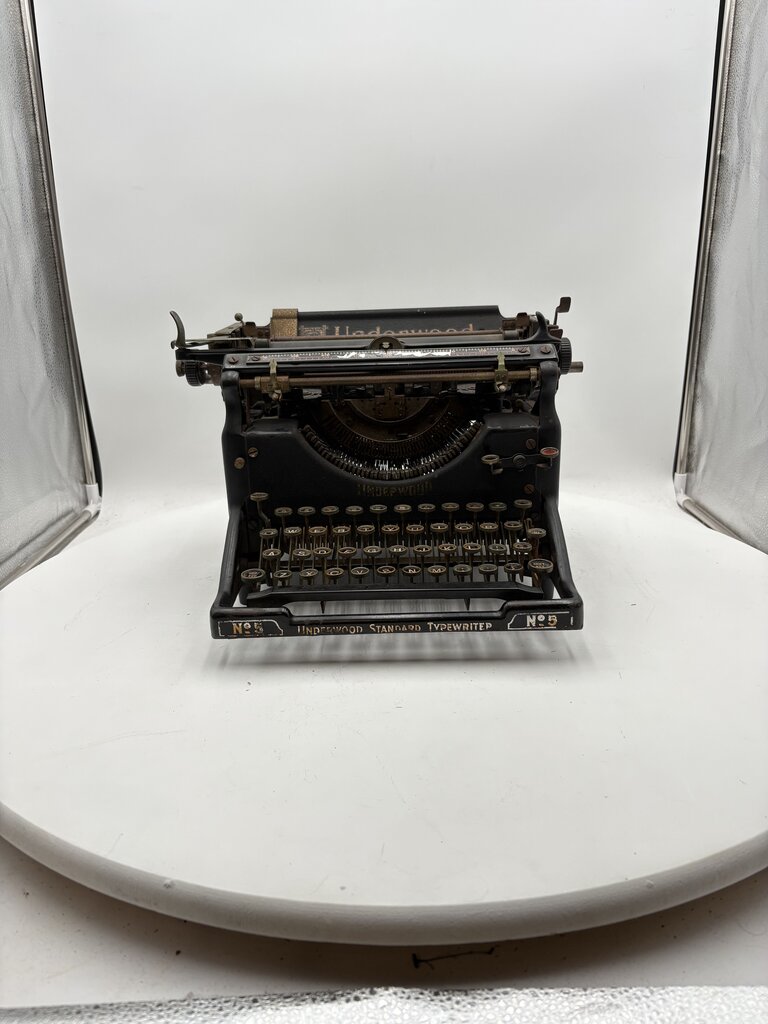 1920's Underwood Standard Typewriter No.5 (As is)