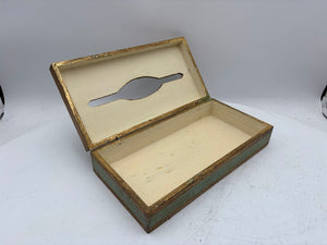 Italian Florentine Style Wooden Gilt & Carved Lidded Tissue Dispenser