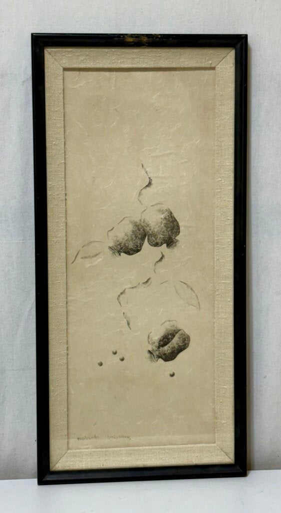 Japanese Style Original Prints A Compliment of Vessels Triptych On Handmade Fiber Paper Signed (3Pcs)