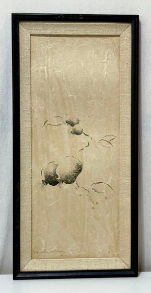 Japanese Style Original Prints A Compliment of Vessels Triptych On Handmade Fiber Paper Signed (3Pcs)