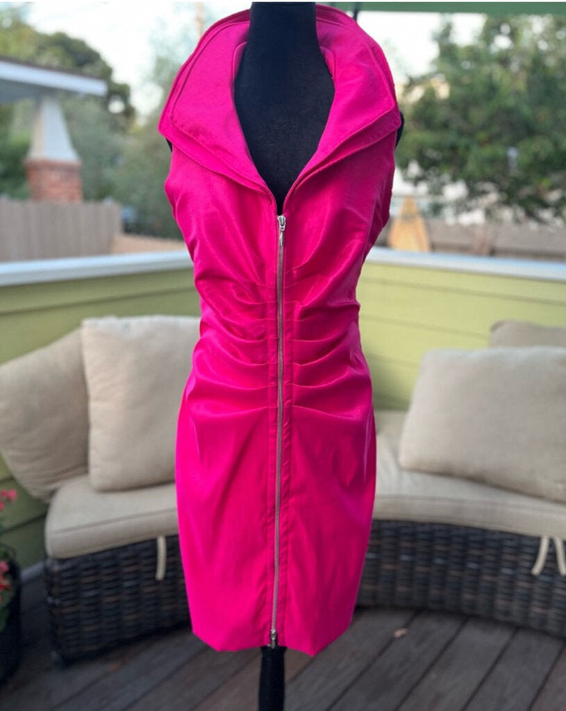 Joseph Ribkoff Fuchsia Pink Dress 12