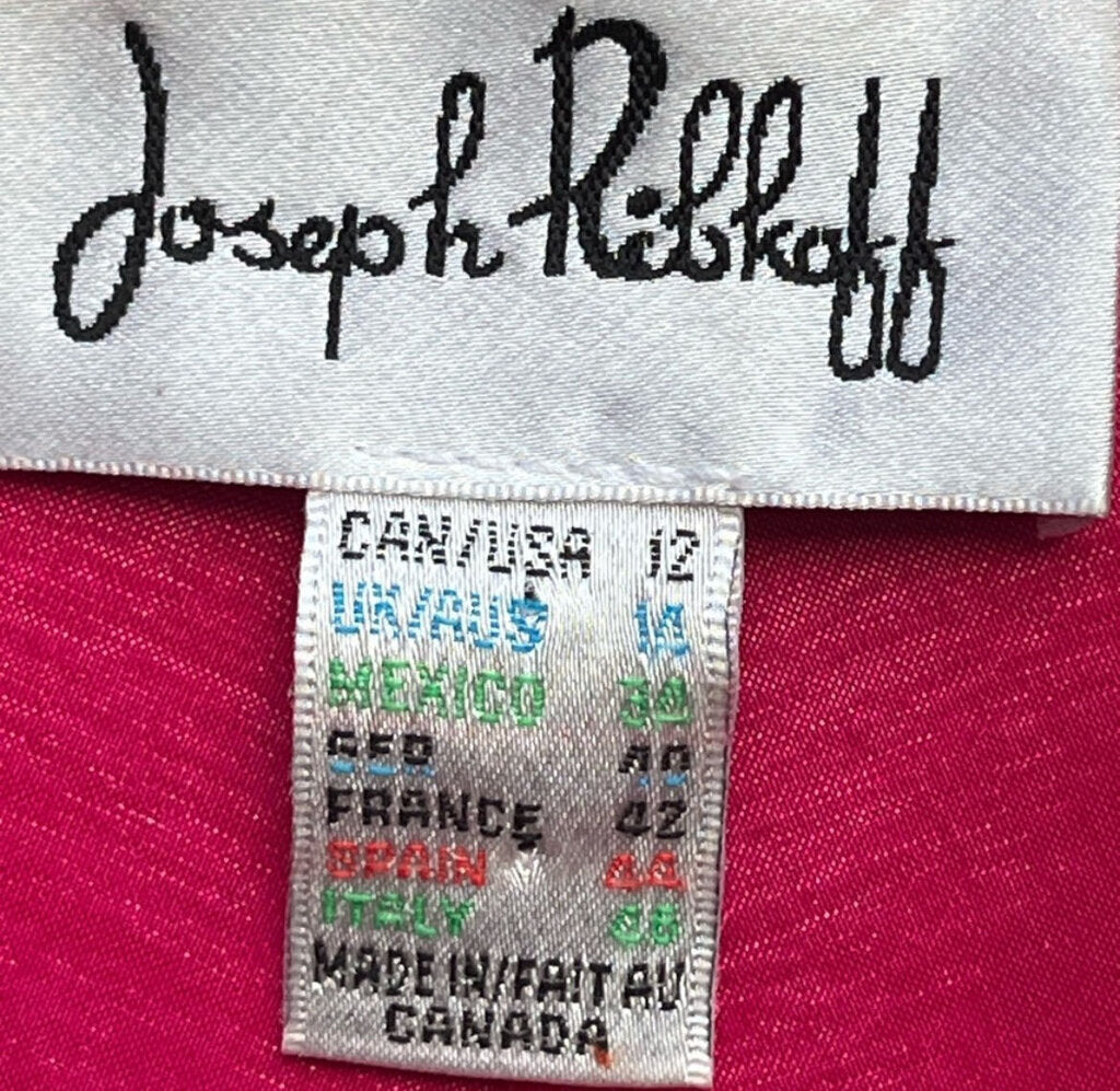 Joseph Ribkoff Fuchsia Pink Dress 12