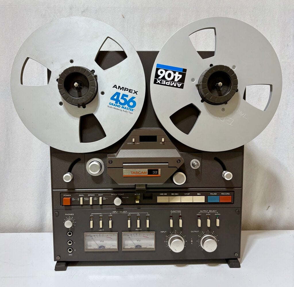 Tascam 32 Stereo 2 Track Reel to Reel w/ 2 Reels